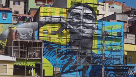 Gabriel Jesus: Inspiring kids in Sao Paulo