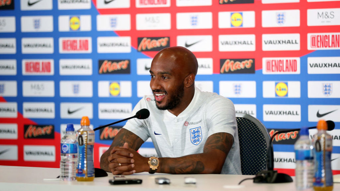 RUSSIA 2018: Fabian Delph addressed the press ahead of England's opening game against Tunisia 
