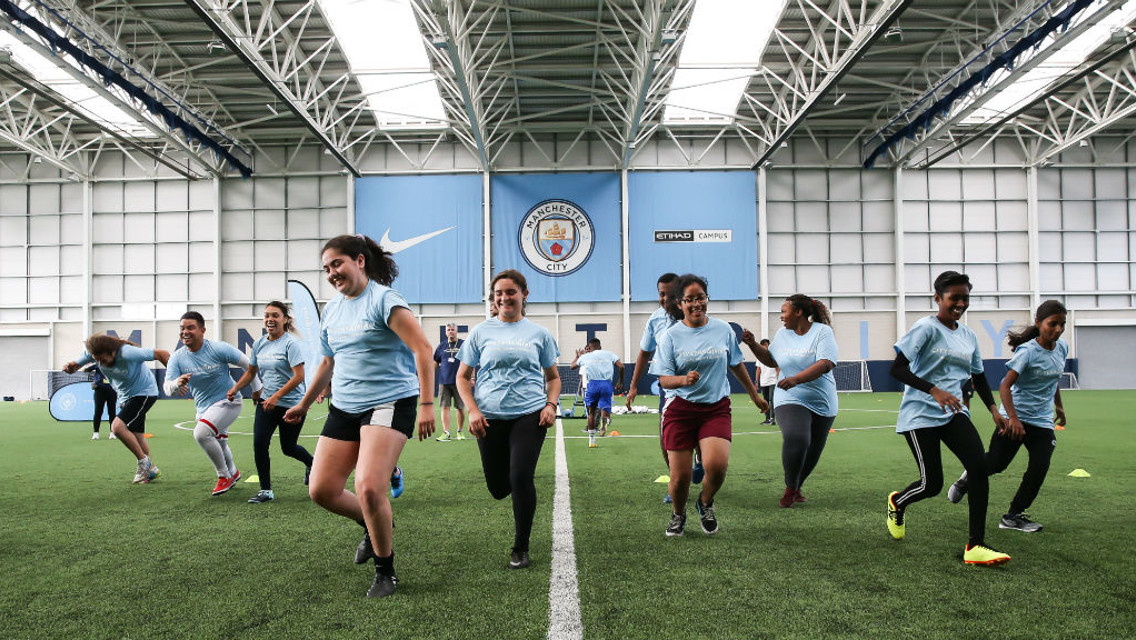 ALL TOGETHER NOW: Young Leaders from 18 cities around the world came to Manchester for the annual Cityzens Giving Young Leaders Summit