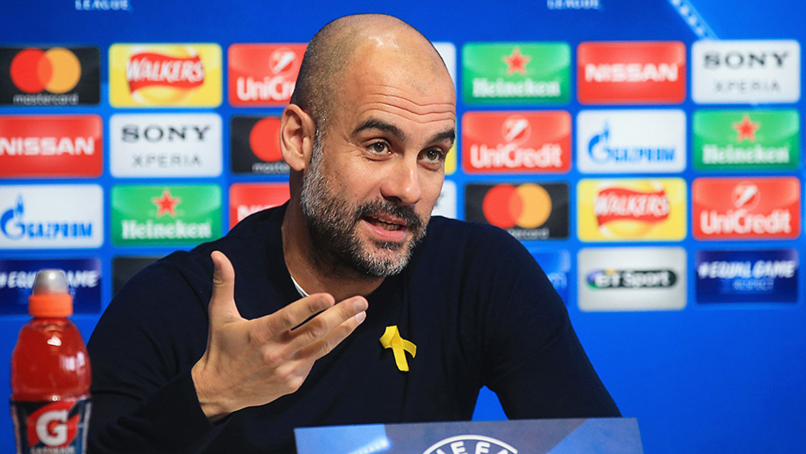UPDATE: Boss Pep Guardiola