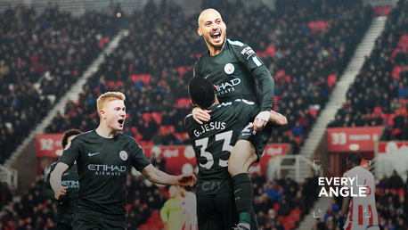 Every Angle: David Silva v Stoke