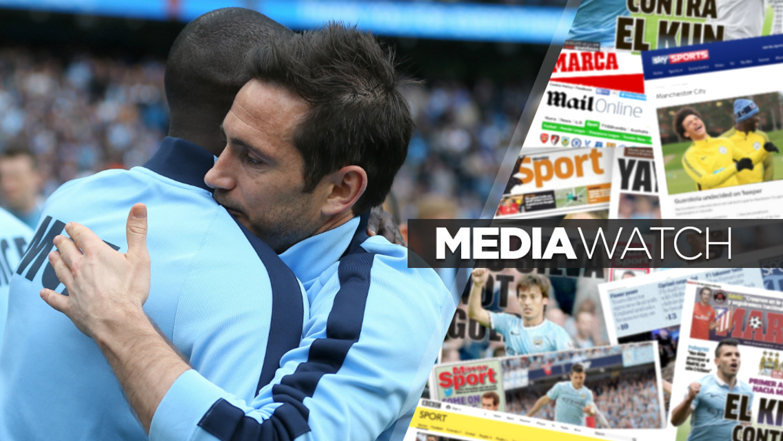 RESPECT: Two legends of the game - Yaya Toure and Frank Lampard