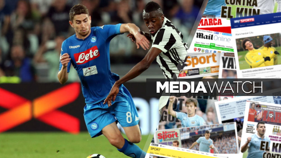 GOSSIP: The MEN believe City are chasing Napoli midfielder Jorginho