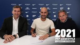 2021: Guardiola has committed himself to City until the summer of 2021