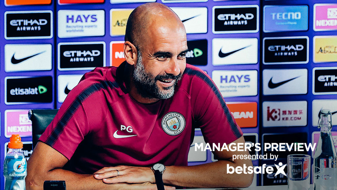 KING YAYA: Pep heaped praise on Yaya Toure at his press conference ahead of the game with Brighton