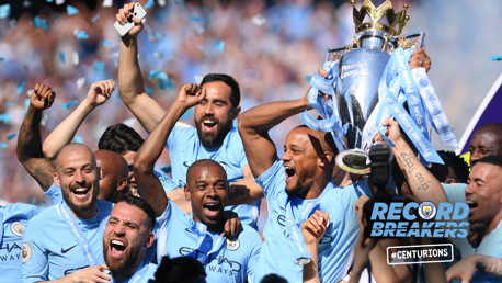 Centurions! City's sensational season in numbers