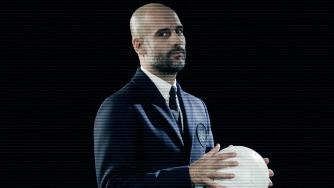 THE BOSS: Pep Guardiola is a friend of Dsquared2 founders Dan and Dean Caten.