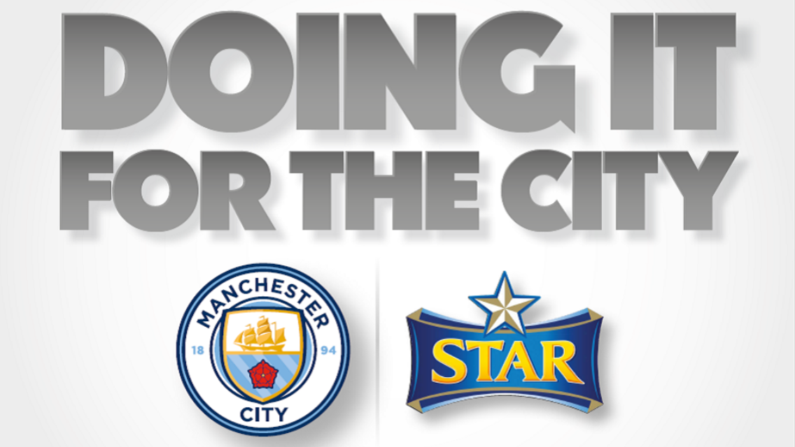 Manchester City and Star sign partnership