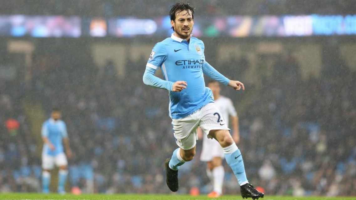 RAIN MAN: David Silva