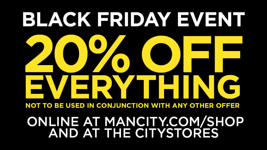 Black Friday at Manchester City