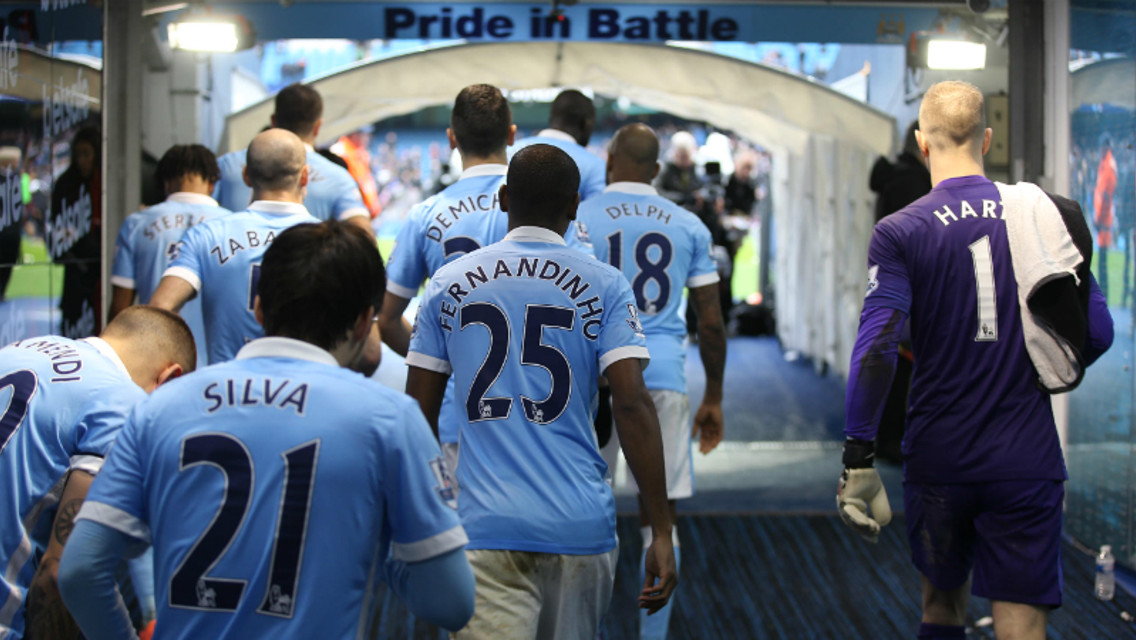 City v Leicester: Tunnel Cam