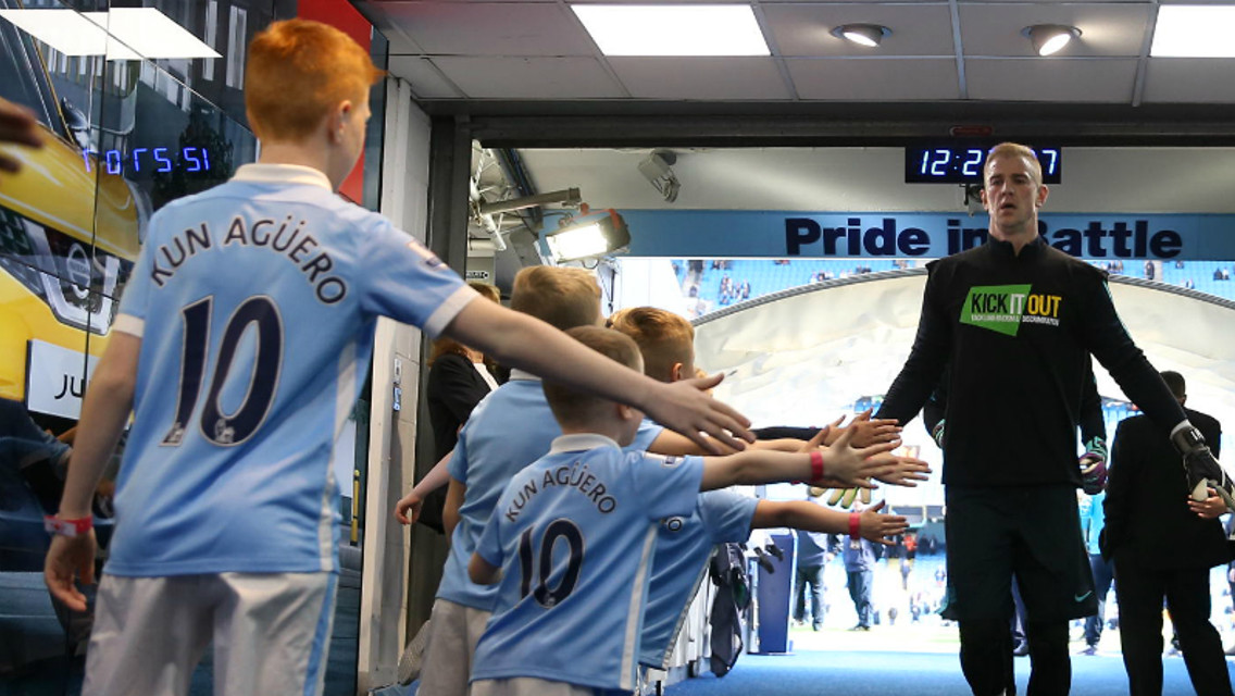 City v Stoke: Tunnel Cam