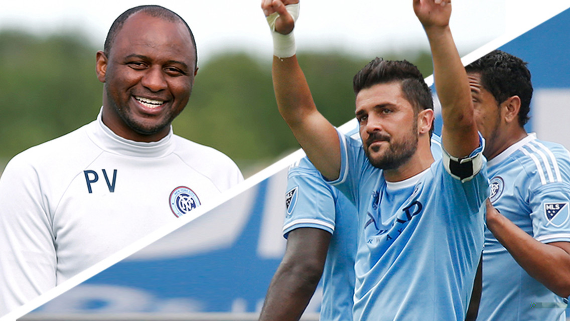 VILLA AND VIEIRA: NYCFC men on Pep