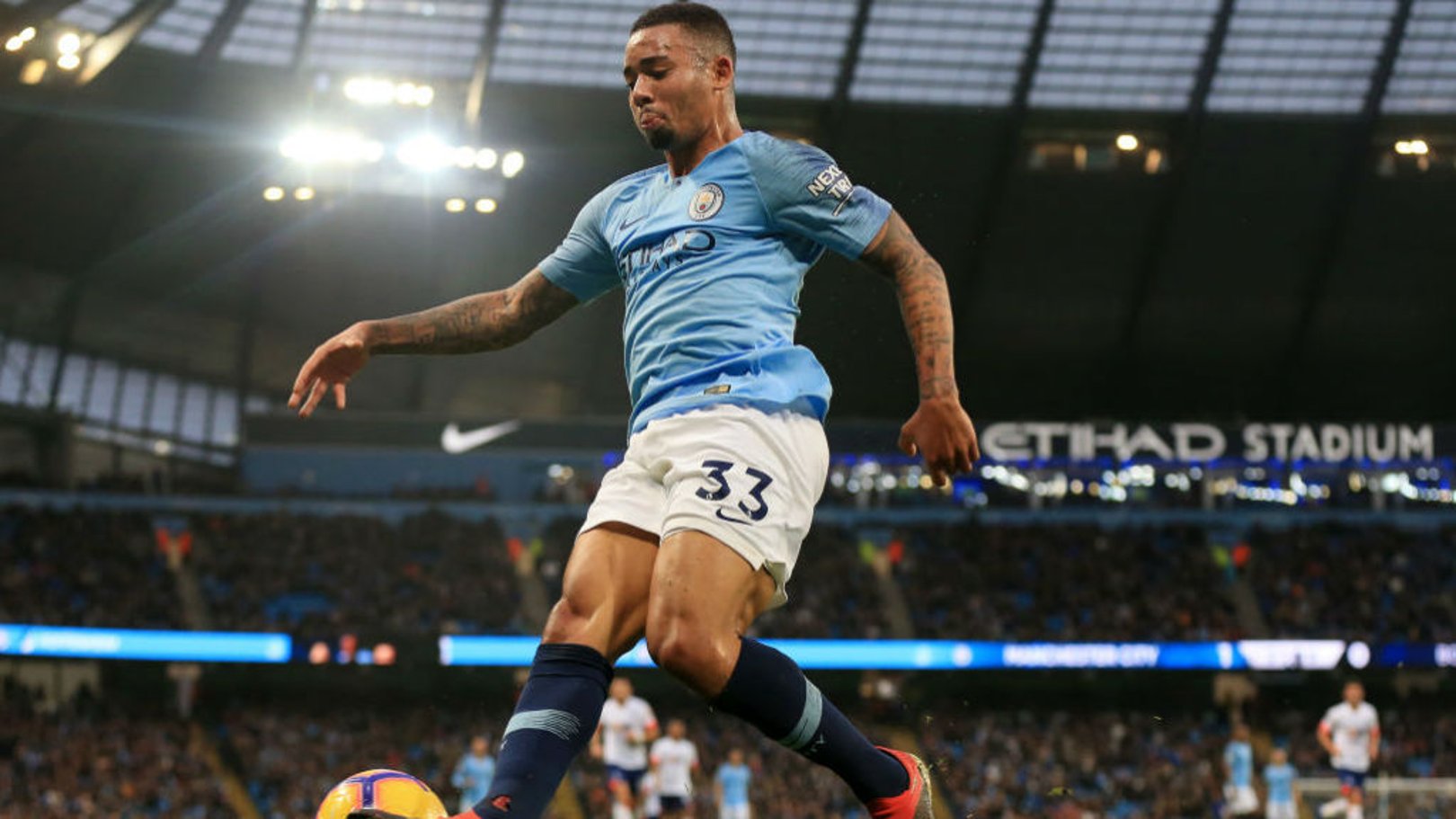 Guardiola hails Gabriel Jesus’ work ethic