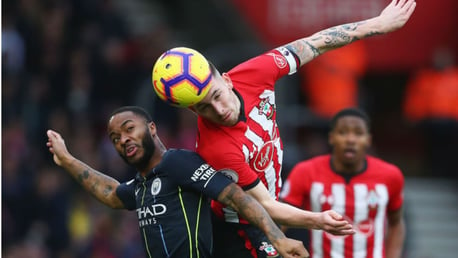 AIR RAID: Raheem vies for an aerial challenge