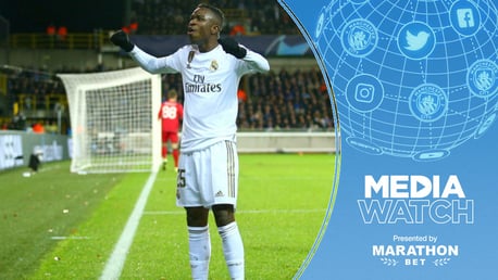 MEDIA WATCH: City will face Real Madrid in the UCL last-16