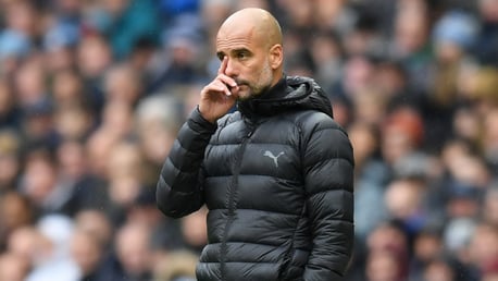 OBSERVATION: Pep Guardiola analyses the first half