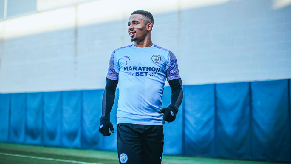 GOLDEN GAB : Gabriel Jesus in high spirits