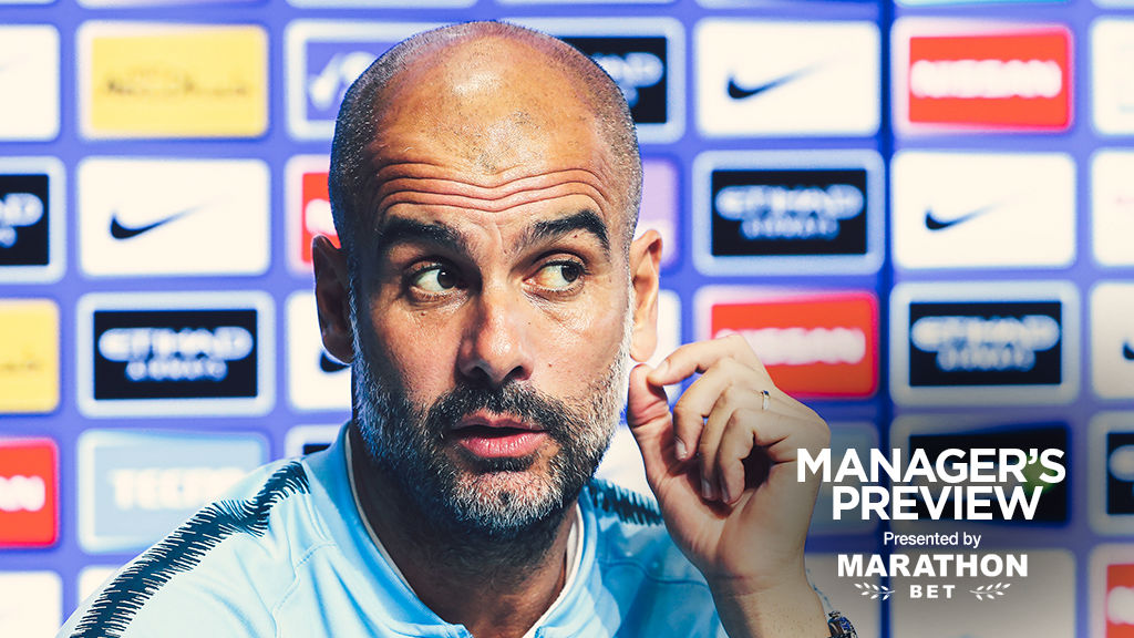 PREVIEW: Pep addresses the media ahead of City's game against Cardiff.