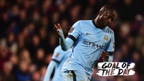 Goal of the Day: Yaya Toure v Crystal Palace