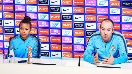 PRESS CONFERENCE: Nikita Parris and Nick Cushing speak ahead of Sunday's double header.