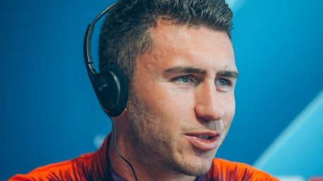 FOCUSED: Aymeric Laporte has enjoyed plenty of gametime but asserts he cannot become complacent...