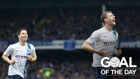 Goal of the Day: Dzeko v Everton