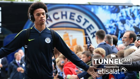 City v Fulham: Tunnel cam