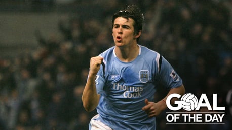 A BEAUTY FROM BARTON: The midfielder tried his luck from distance and it paid off