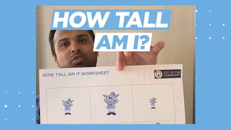 Early years games: How tall am I?