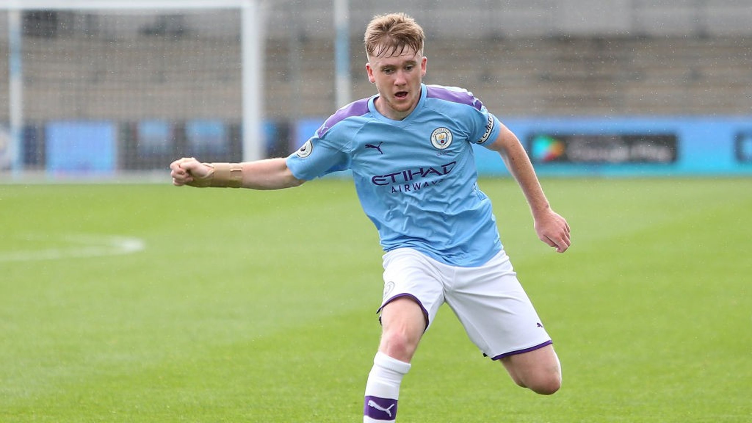 SKIPPER: Tommy Doyle was on target for the EDS against Liverpool.