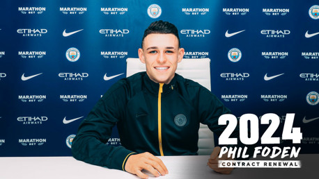 Foden: "Estoy encantado"