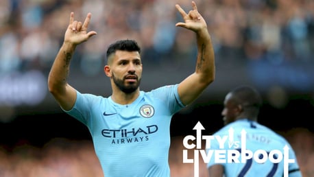 SEVENTH HEAVEN: Aguero is gunning for more goals