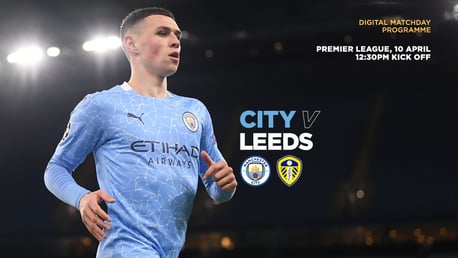 City v Leeds: FREE digital matchday programme 