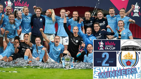 Back-2-back: Women's FA Cup Champions 2020!