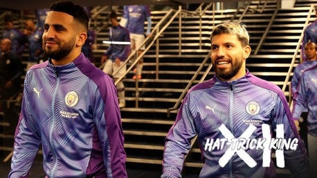 'Aguero is a legend' says Mahrez