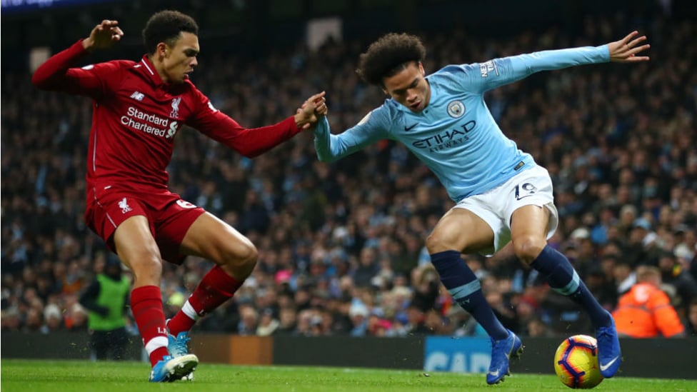 STICK OR TWIST : Leroy Sane puts Trent Alexander-Arnold under pressure