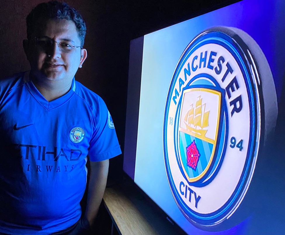 ONCE A BLUE. : Always a blue.