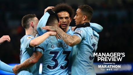 ADMIRATION: Pep Guardiola asserted Leroy Sane is important to his plans, as City continue the hunt for unprecedented success.