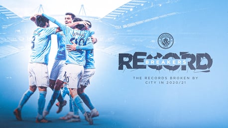 City set series of records en route to Premier League title 