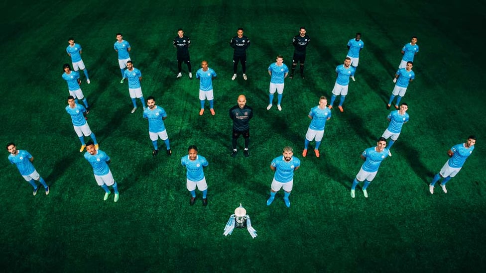 THE LADS:  : The City squad for the 2020-21 season