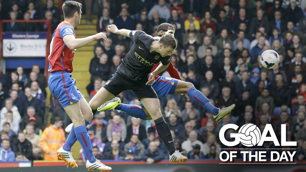 Goal of the Day: Dzeko v Palace 2014