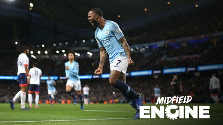 MIDFIELD ENGINE: Raheem Sterling.