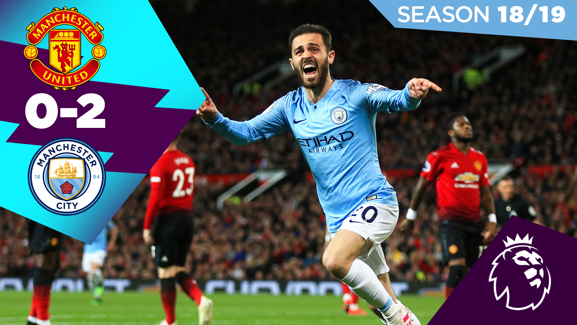 United 02 City Full match replay