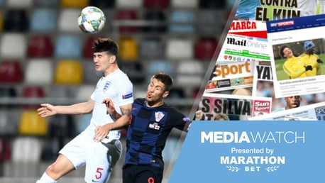 SOLID ROCK: John Stones garnered widespread praise for his display in England's UEFA Nations League draw in Croatia