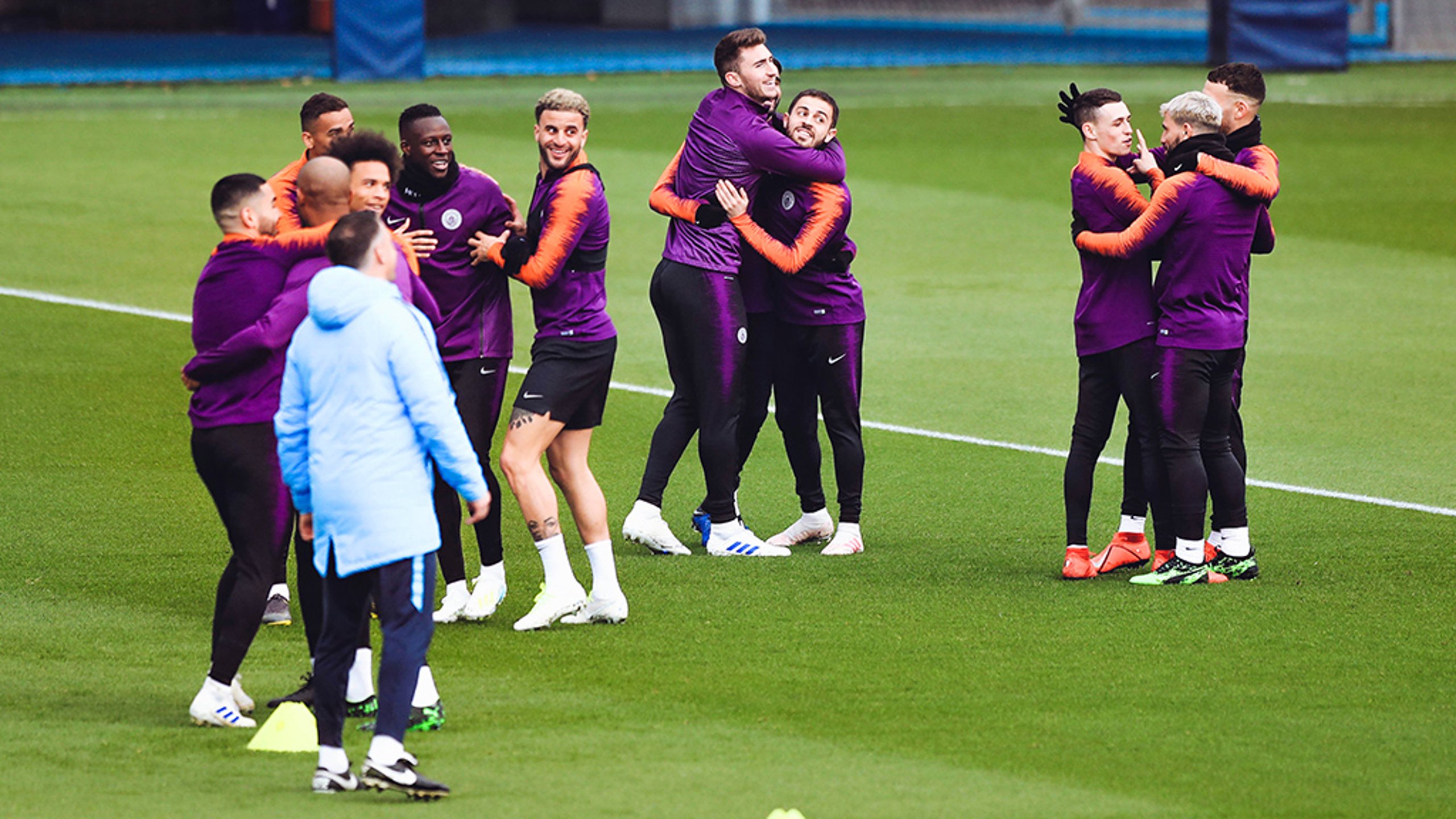 Training gallery: City looking to earn their Spurs