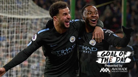 Goal of the Day: Sterling v Huddersfield, 2017