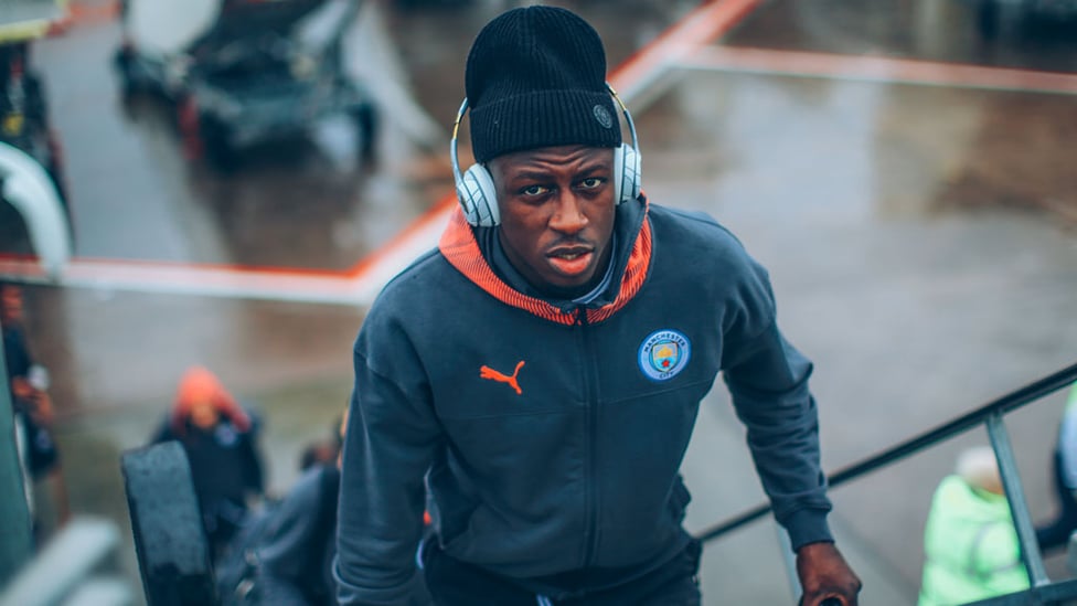 FOCUS TIME : Benjamin Mendy is a study in concentration ahead of departure