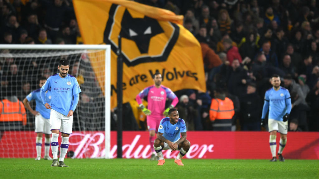 HAMMER BLOW: ...Before Matt Doherty's late effort earned Wolves all three points