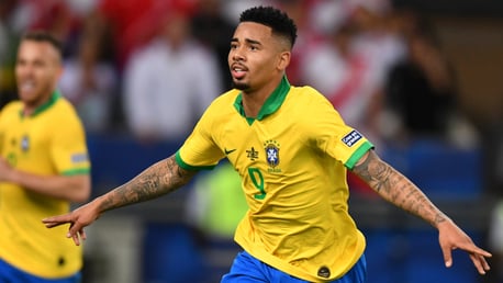 FAB GAB: Gabriel Jesus bagged a goal and an assist in the Copa America Final